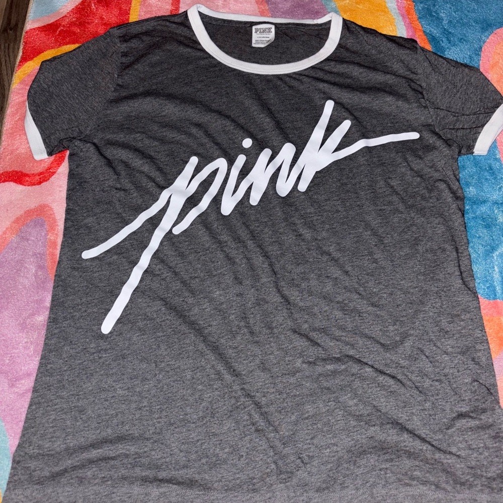 VICTORIAS SECRET PINK RINGER T-Shirt